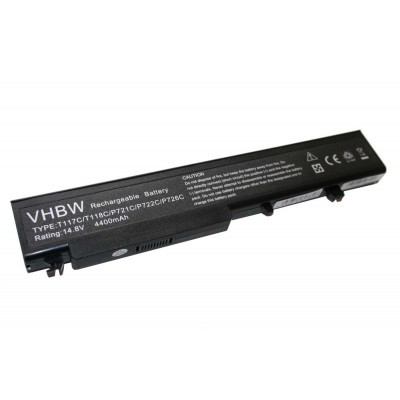 Dell 312-0740, 312-0741, 312-0894 (Vostro 1710 / 1720) utángyártott laptop akkumulátor akku - 4400mAh (14.8V) fekete