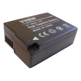   Panasonic DMW-BLC-12, DMW-BLC12, DMW-BLC12E, DMW-BLC12PP  utángyártott digitális fényképezőgép akkumulátor akku 1000mAh (7.2V)