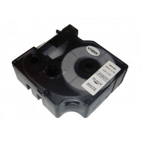 Dymo 45803 kompatibilis LabelManager D1 feliratozógép szalag 19mm*7m utángyártott fekete-fehér 