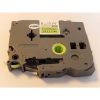 Brother TZe-C11 P-Touch utángyártott feliratozószalag kazetta 6mm * 8m fluoreszkáló sárga alapon fekete