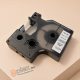 Dymo D1 40920 9mm * 7m átlátszó alapon fehér utángyártott feliratozószalag kazetta