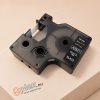 Dymo D1 40921 9mm * 7m fekete alapon fehér utángyártott feliratozószalag kazetta
