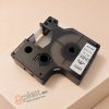 Dymo D1 43610 (S0720770) 6mm x 7m fekete nyomtatás átlátszó alap