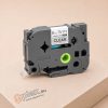 Brother TZe-115 P-Touch utángyártott feliratozószalag kazetta 6mm * 8m átlátszó alapon fehér
