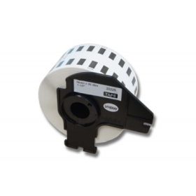   Brother DK-22225 utángyártott öntapadós fehér etikett papírszalag 38 mm széles 30.48 m hosszú 