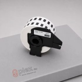  Brother DK-22225 utángyártott öntapadós fehér etikett papírszalag 38 mm széles 30.48 m hosszú 