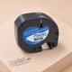 Dymo utángyártott LetraTag 12mm 91201 (S0721610) 12mm*4m fekete-fehér poliészter szalag