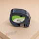 Dymo 91200 (S0721520) Letratag kompatibilis 12mm*4m fekete-fehér papír feliratozószalag kazetta