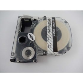   Epson LC-4TBW utángyártott feliratozószalag kazetta 12 mm * 8m transparent alapon black nyomtatás