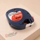 Dymo LT 91203 12mm * 7m piros alapon fekete LetraTag utángyártott poliészter feliratozószalag kazetta