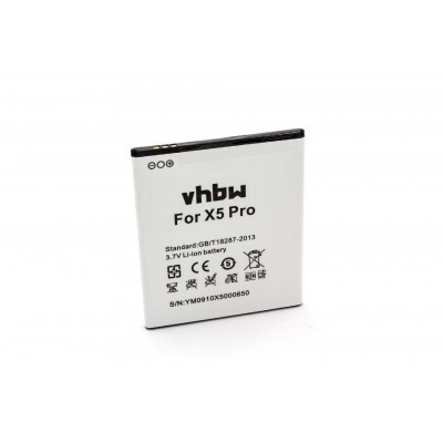 Doogee YM0910X5000650 X5 / X5 Pro utángyártott mobiltelefon li-ion akku akkumulátor - 2400mAh (3.7V)