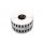 Brother DK-22225 utángyártott öntapadós fehér etikett papírszalag 38 mm széles 30.48 m hosszú 