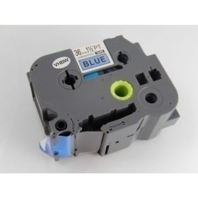   Brother TZE-561 kék alapon fekete utángyártott feliratozószalag 36mm * 8m kék alapon fekete