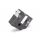 Dymo RHINO 1805432 24mm * 5.5m fekete alapon fehér utángyártott vinyl PVC feliratozószalag