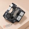 Dymo ID1 622289 12mm * 7m átlátszó alapon fekete poliészter utángyártott feliratozószalag kazetta
