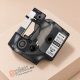 Dymo ID1 622289 12mm * 7m átlátszó alapon fekete poliészter utángyártott feliratozószalag kazetta