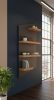 Fali panel polc (OAK&STEEL Edition)
