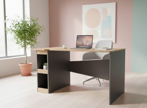 Számítógépasztal (OAK&STEEL Edition)