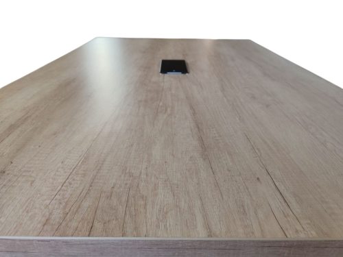 Tárgyaló asztal csillaglábbal (OAK&STEEL Edition)